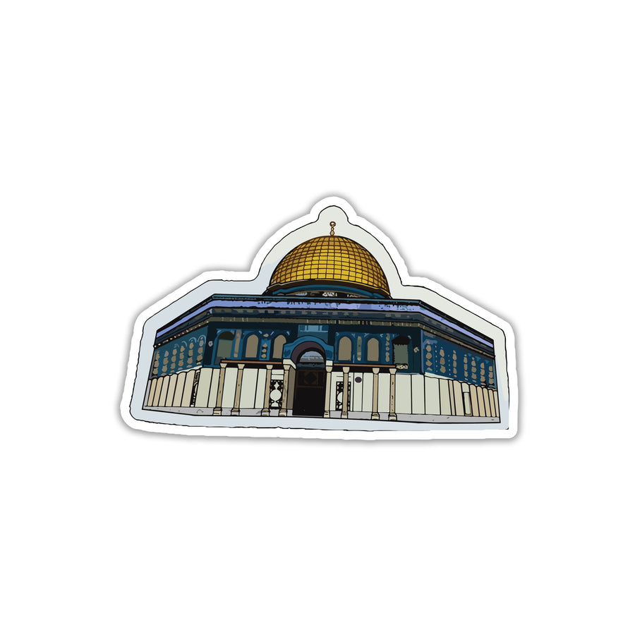 JERUSALEM MOSQUE - PALESTINE STICKER