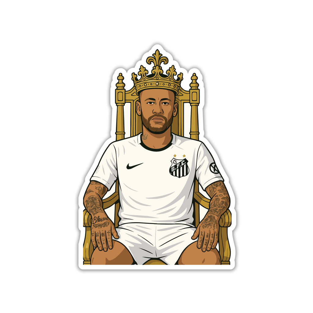 KING OF SANTOS – NEYMAR JR STICKER