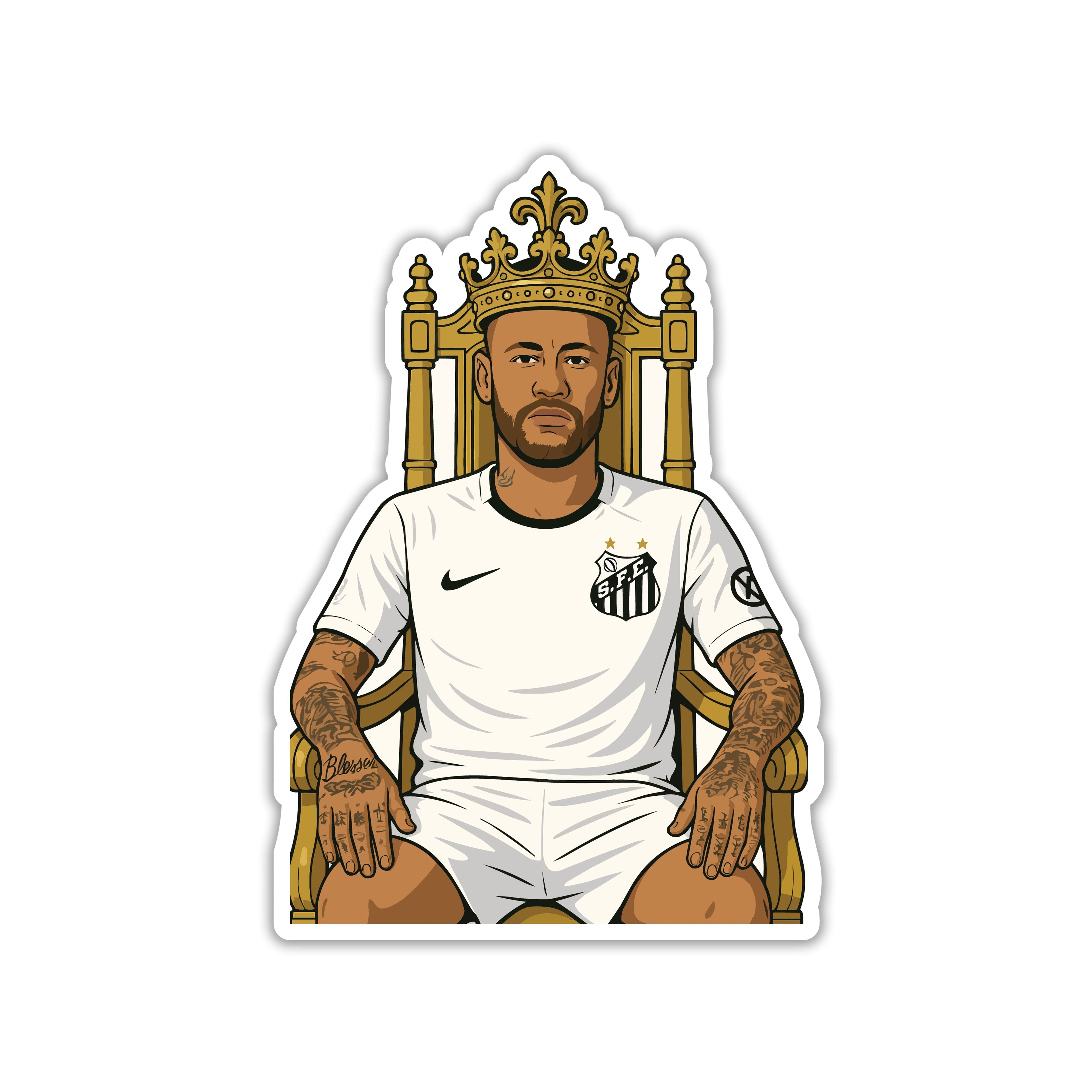 KING OF SANTOS – NEYMAR JR STICKER