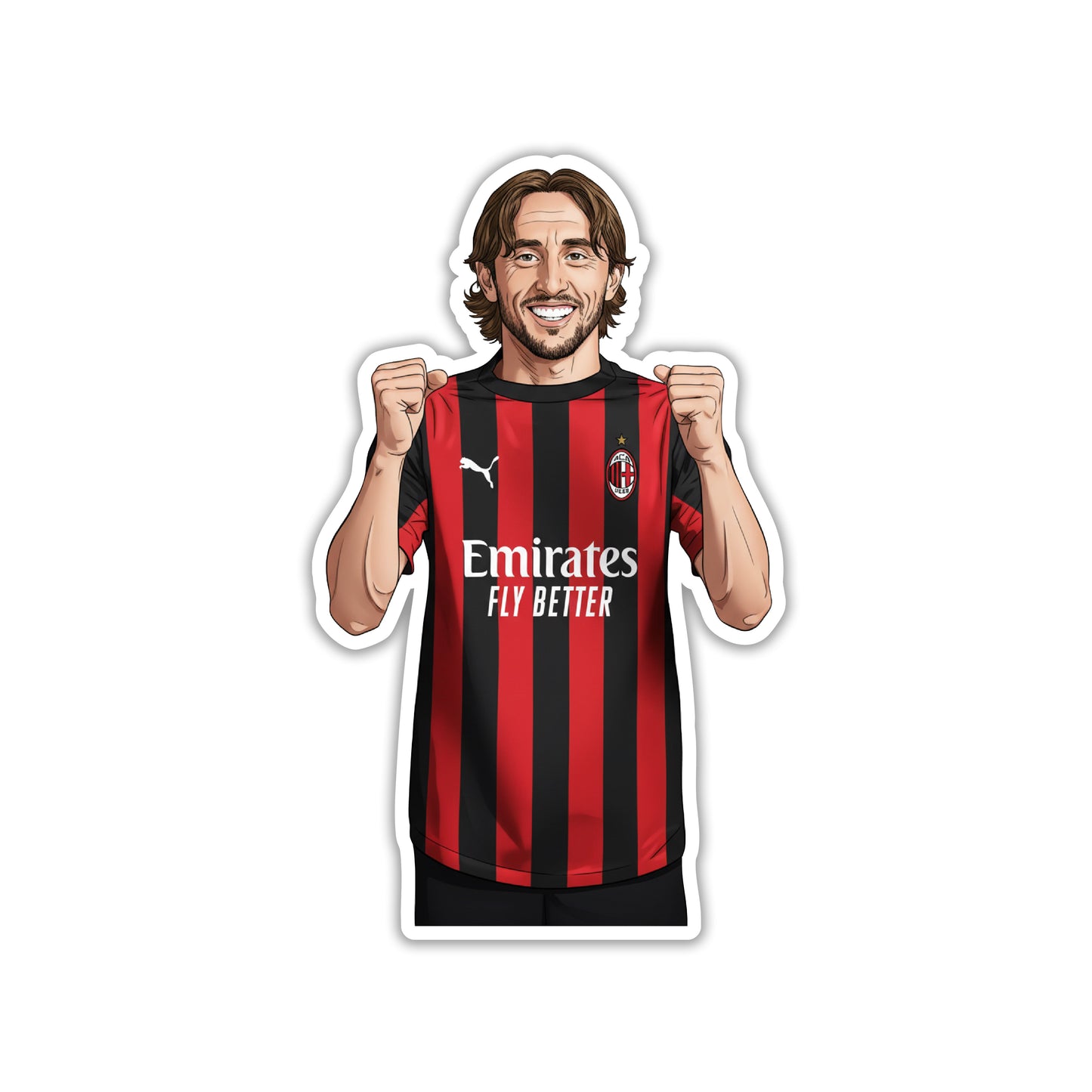 LUKA MODRIC - MAESTRO IN MILAN STICKER