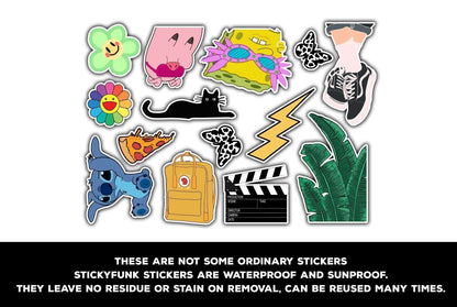 FUNKY 3 - stickyfunk premium stickers