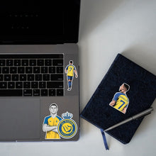RONALDO - ALNASSR MINI STICKERS SHEET