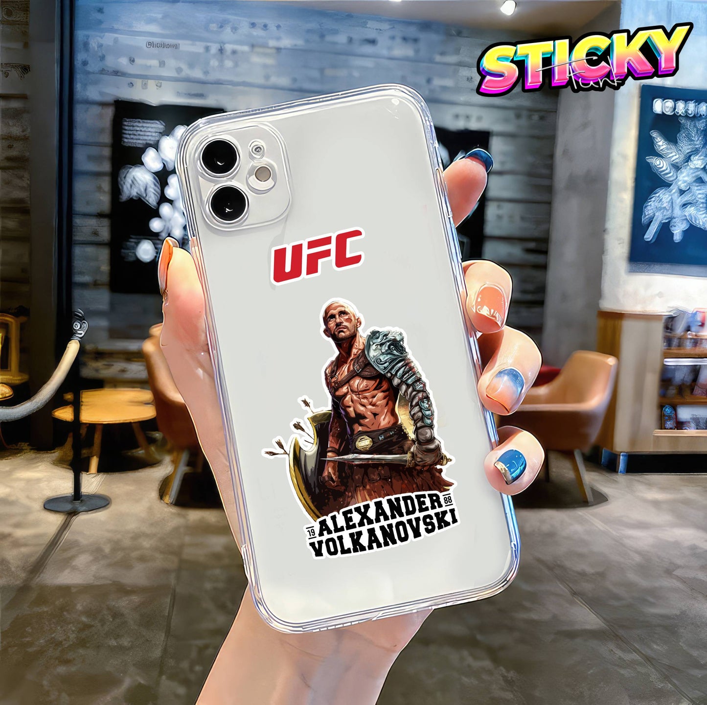 ALEXANDER VOLKANOVSKI MINI STICKERS SHEET