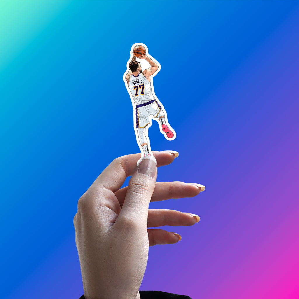 LUKA DONCIC - SUNDAY WHITE CONCEPT STICKER