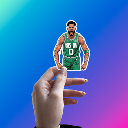 JAYSON TATUM - BOSTON STRONG POSE STICKER