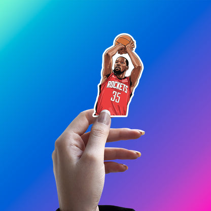 KEVIN DURANT - HOUSTON ROCKETS CONCEPT STICKER