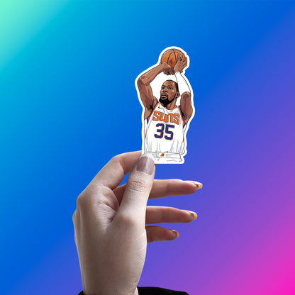 KEVIN DURANT - PHOENIX RISING SHOT STICKER