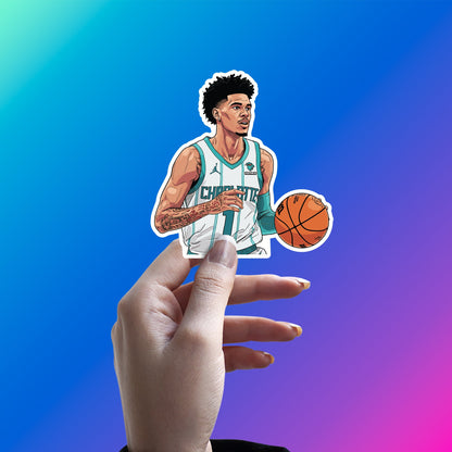 LAMELO BALL - BUZZ CITY PRINCE STICKER