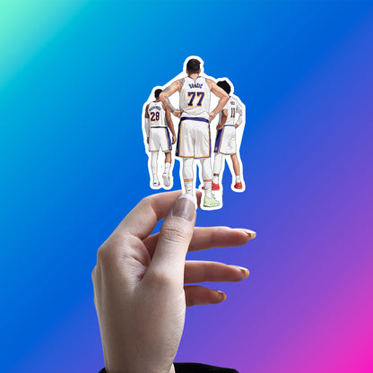 LUKA DONCIC - DALLAS MAGIC BACKLINE STICKER