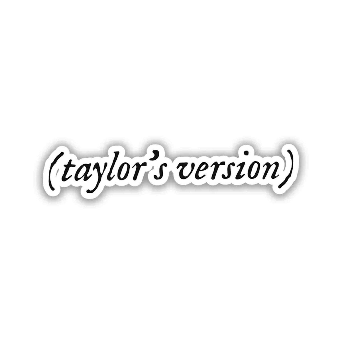 (taylor’s version) Script Tag – Taylor Swift Sticker