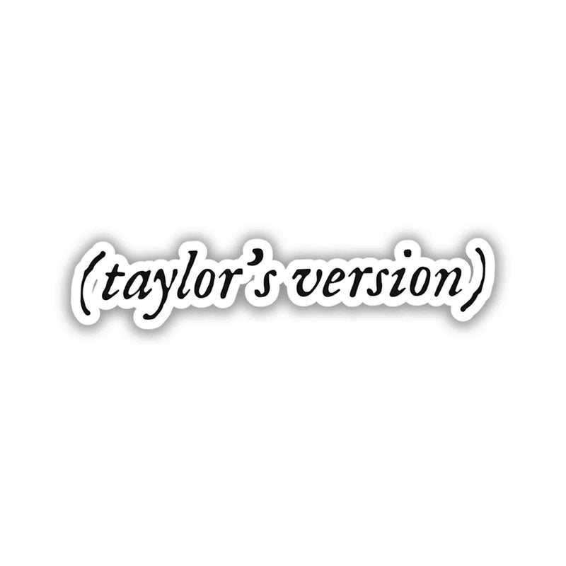 (taylor’s version) Script Tag – Taylor Swift Sticker
