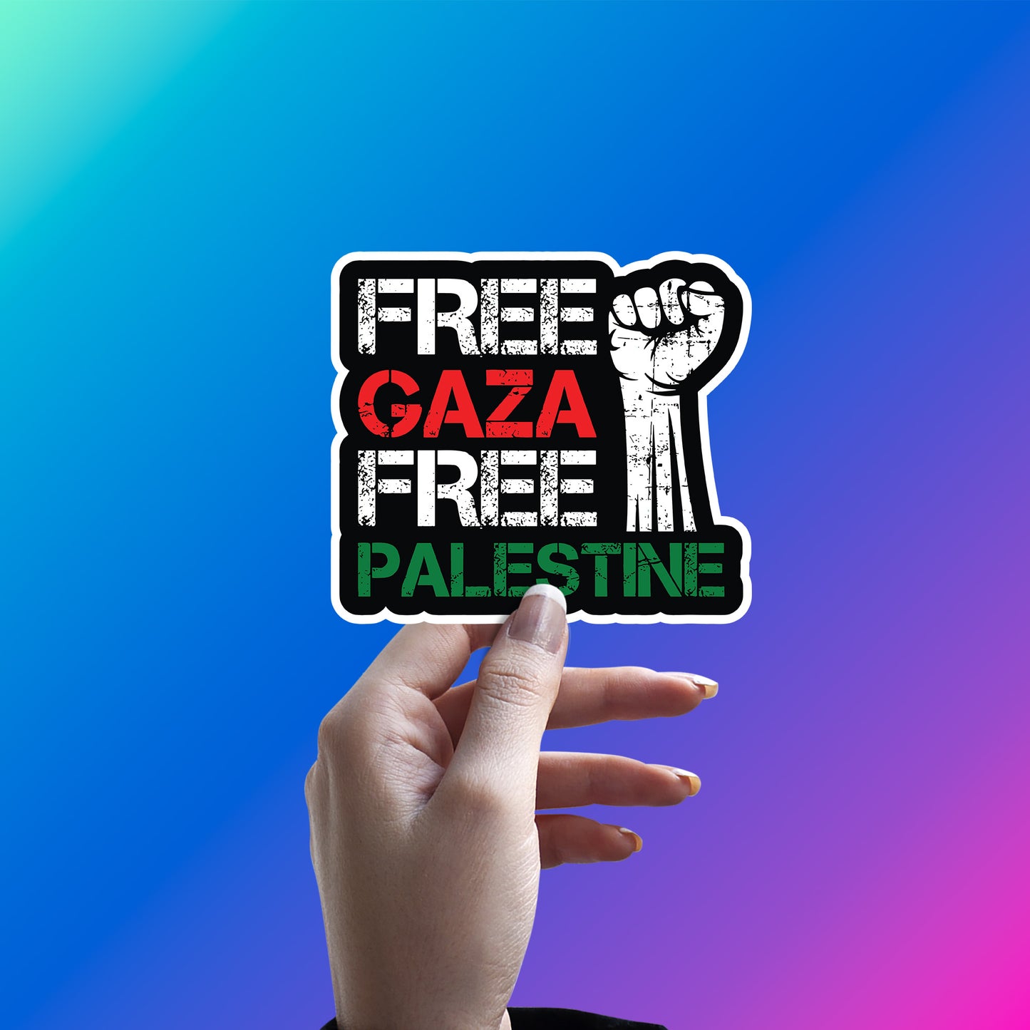 PALESTINE STICKER - 10