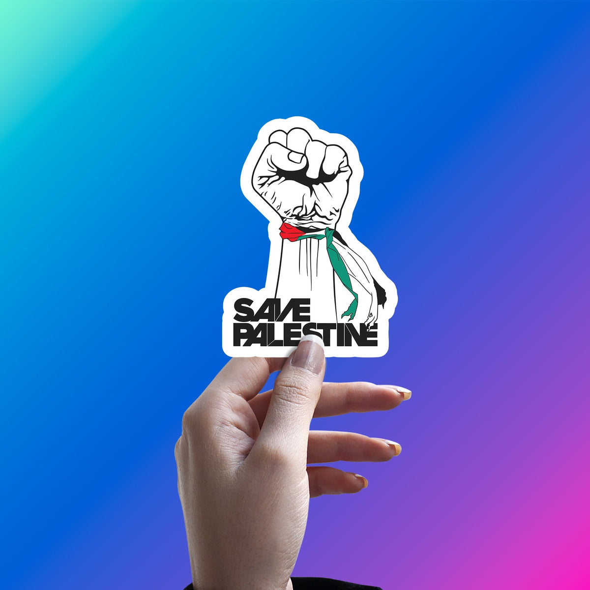 PALESTINE STICKER - 12
