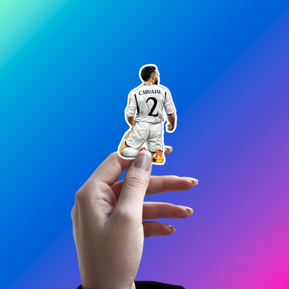 DANI CARVAJAL - MADRID CAPTAINCY STICKER