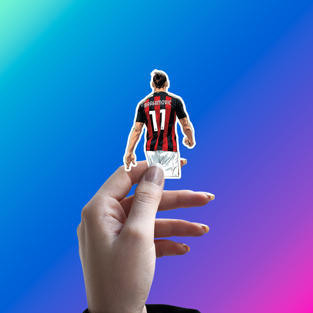 ZLATAN IBRAHIMOVIC - NUMBER 11 LEGACY STICKER