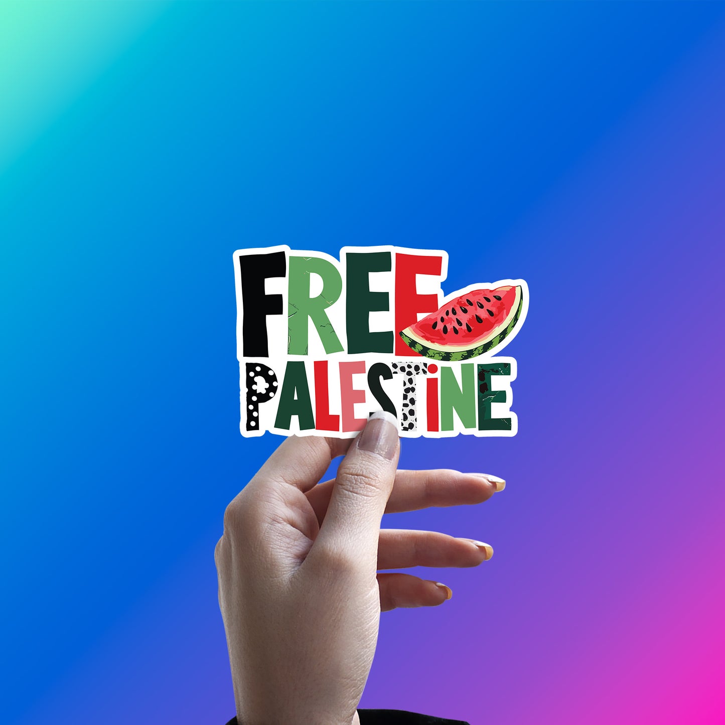 PALESTINE STICKER - 15