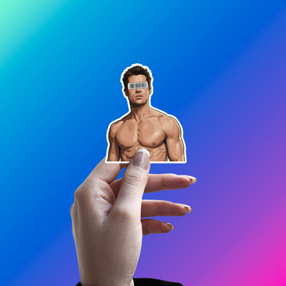 TYLER DURDEN - SOAP MERCHANT PHYSIQUE STICKER