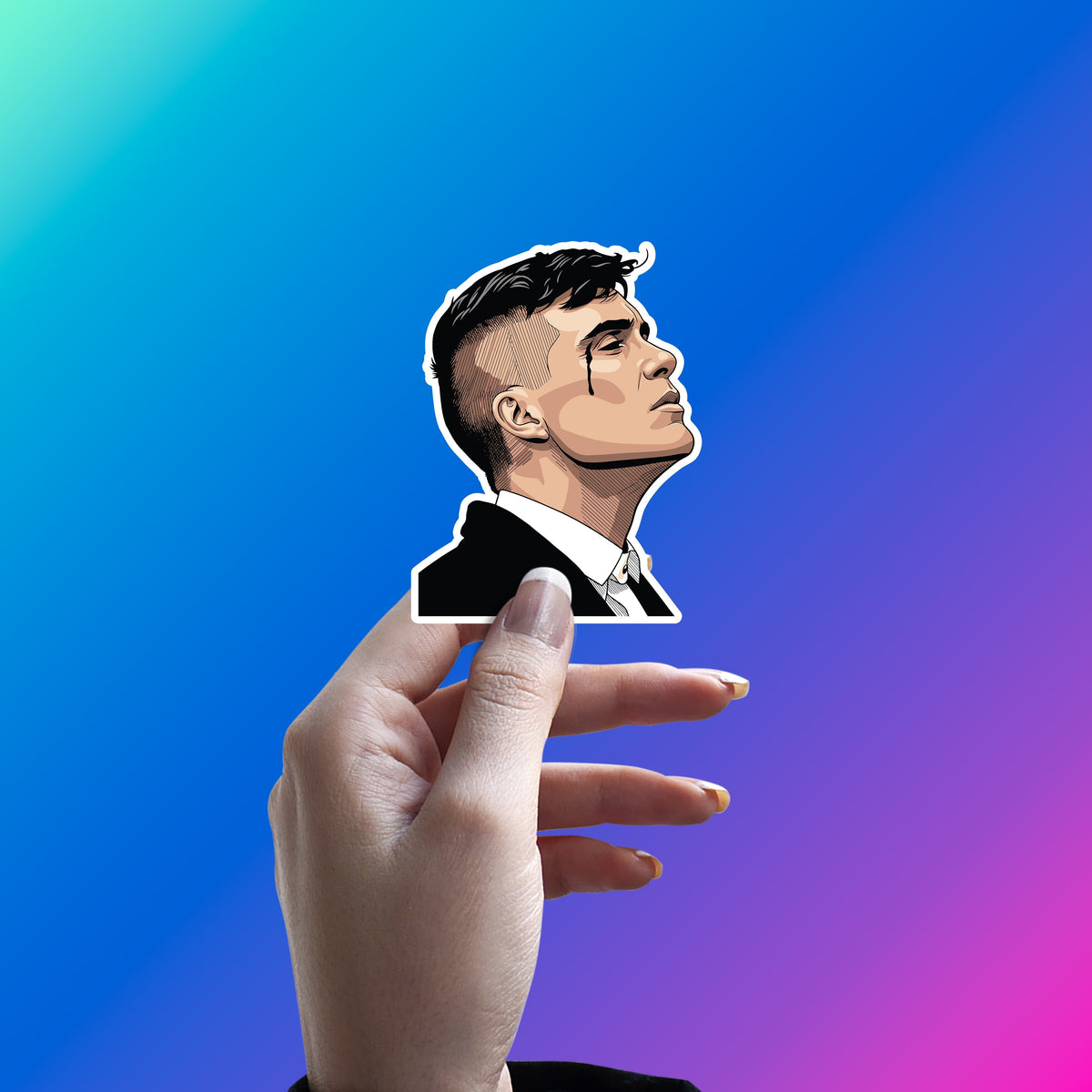 THOMAS SHELBY - NO LIMITS STRATEGY STICKER