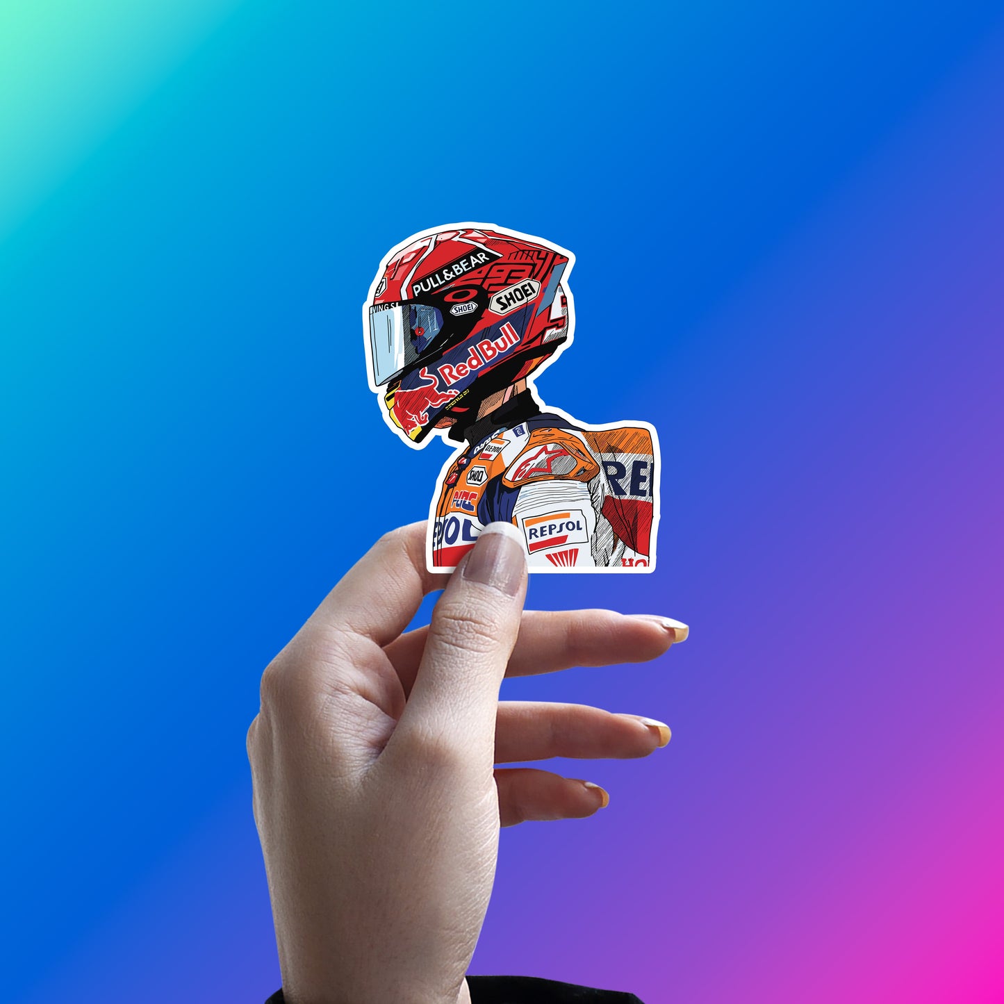 MARC MARQUEZ - MOTOGP MINDSET STICKER