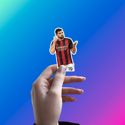 THEO HERNANDEZ - DIALED IN DEFENDER STICKER