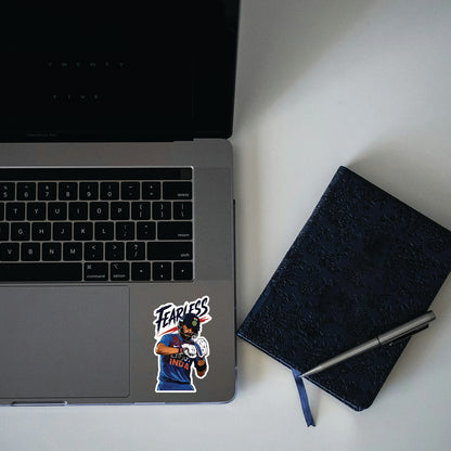Fearless Warrior Blue – Virat Kohli Sticker