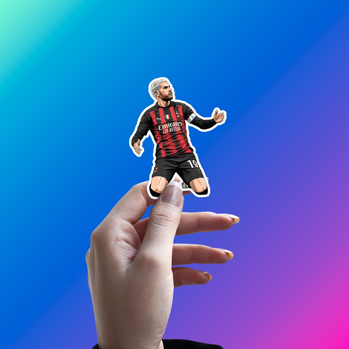 THEO HERNANDEZ - SAN SIRO SPEED STICKER