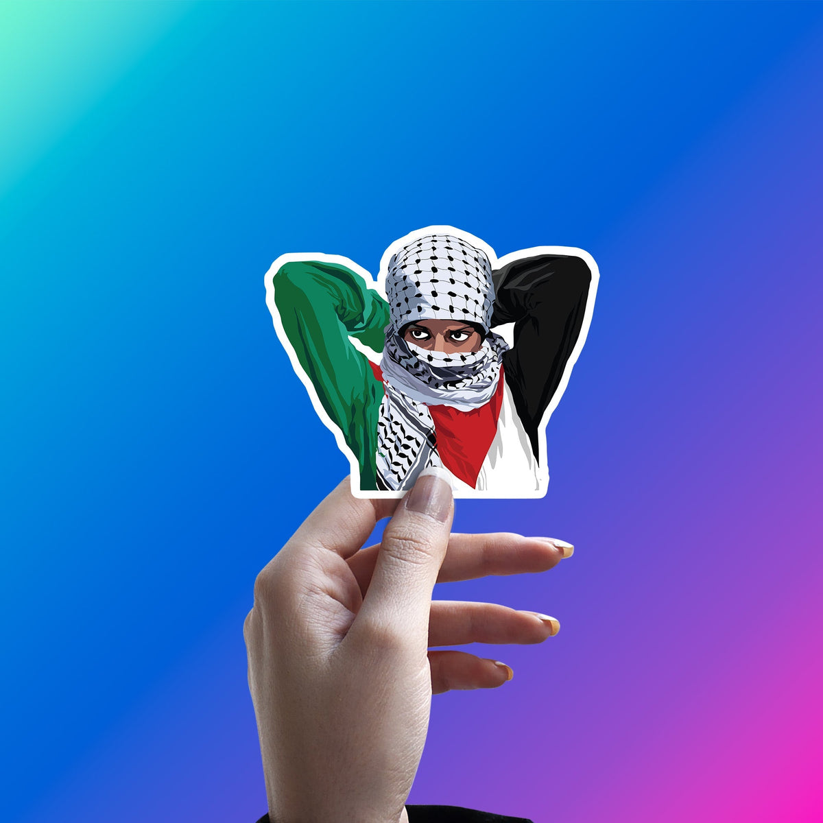 PALESTINE STICKER - 26