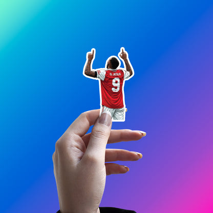 GABRIEL JESUS - NUMBER 9 GUNNER STICKER