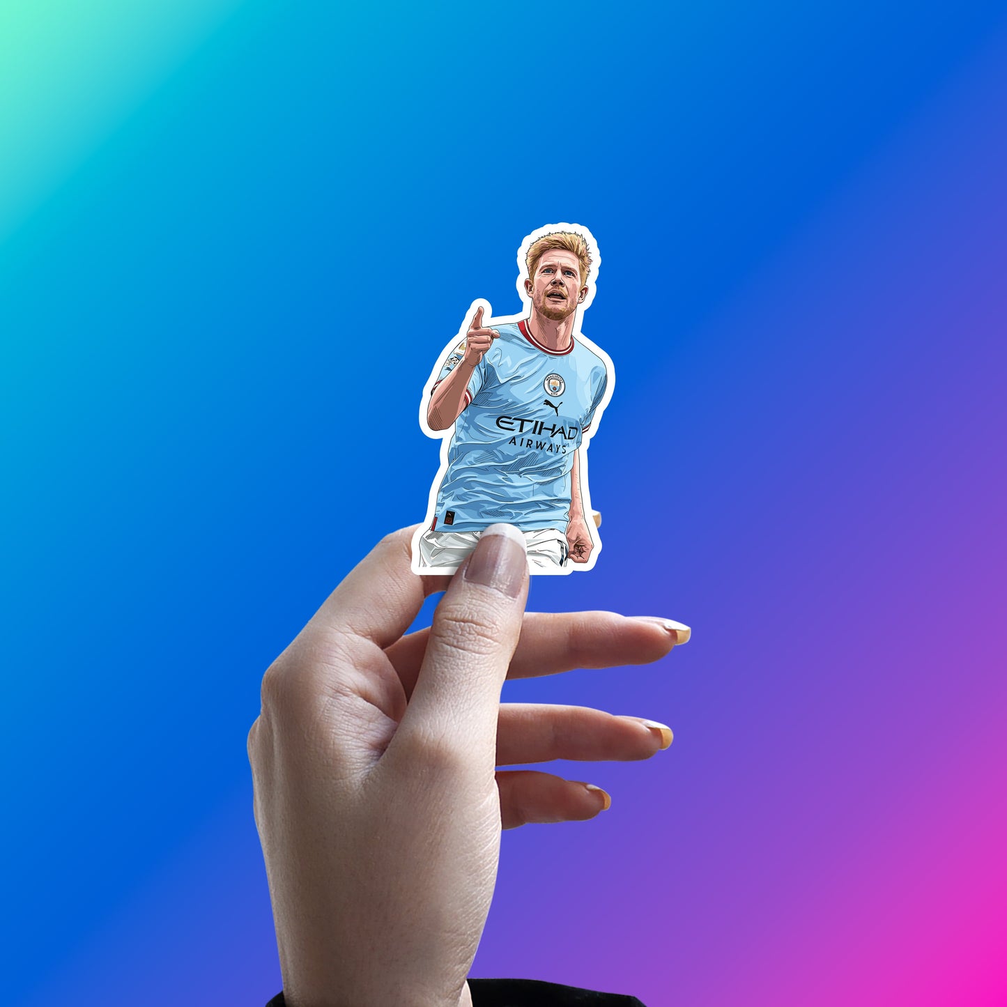 KEVIN DE BRUYNE - KDB MASTERCLASS STICKER