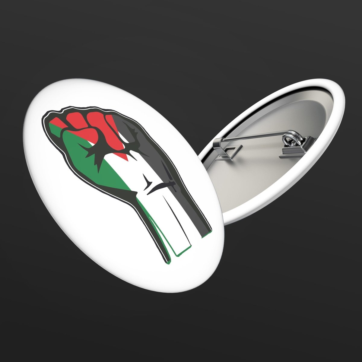 PALESTINE PIN BADGE - 6 - stickyfunk premium stickers