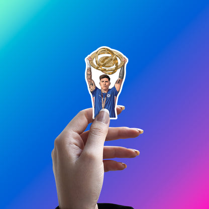 ENZO FERNANDEZ - MIDFIELD MAESTRO GOLD STICKER