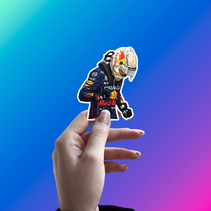 MAX VERSTAPPEN - BOW TO THE CROWD STICKER