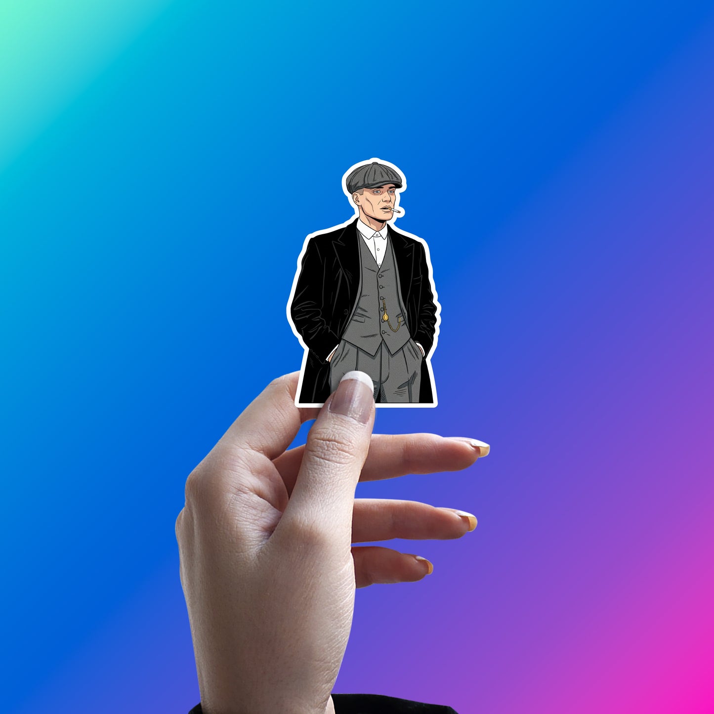 THOMAS SHELBY - BIRMINGHAM BOSS STANCE STICKER