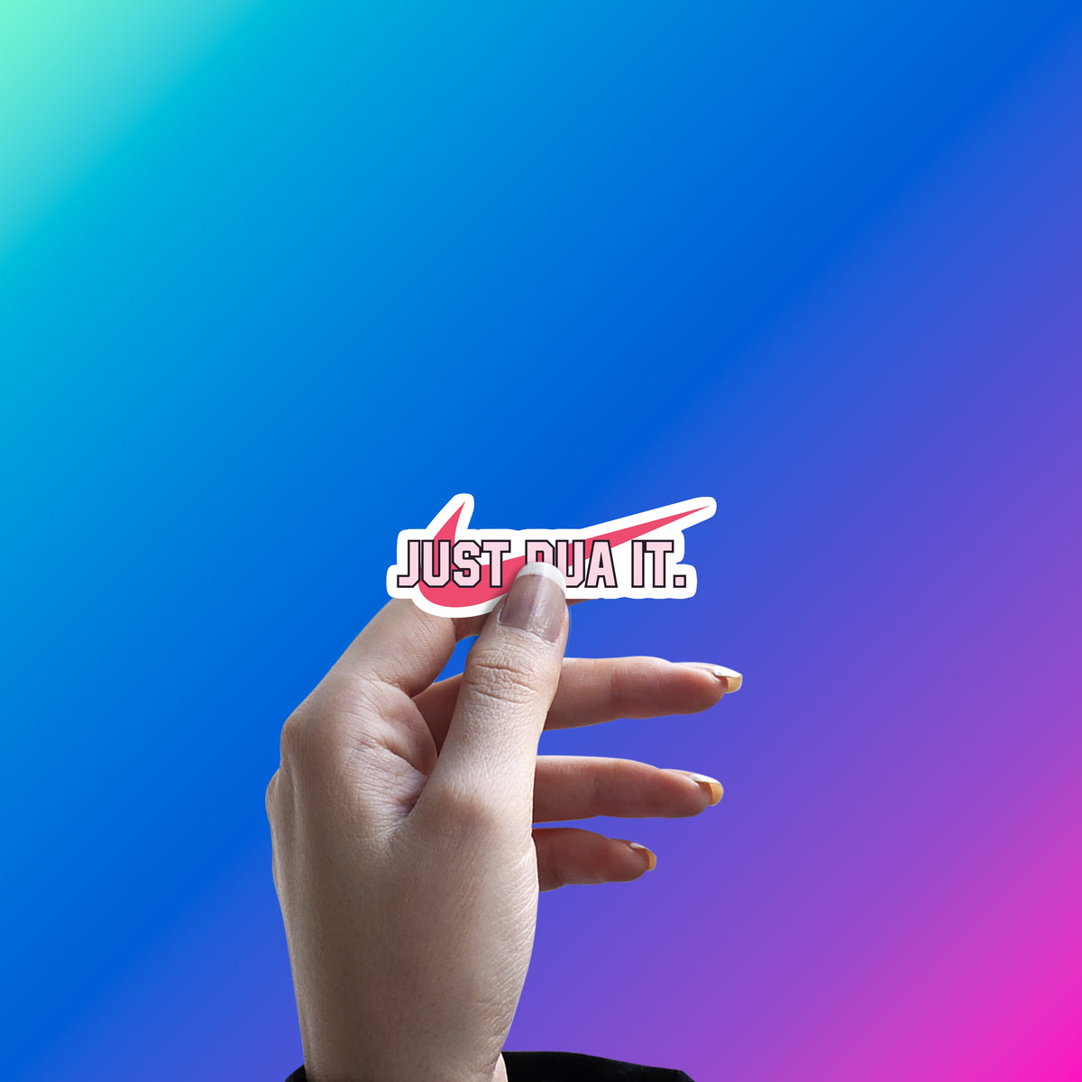 JUST DUA IT - ARABIC STICKER - 2