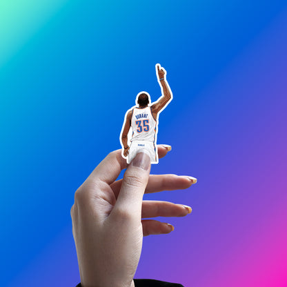 KEVIN DURANT - THUNDER GOD SALUTE STICKER