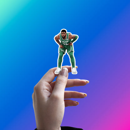 KYRIE IRVING - CELTIC PRIDE FOCUS STICKER