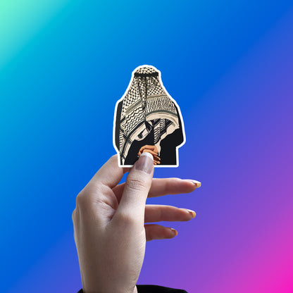 KUWAITI MAN - ARABIC STICKER - 2