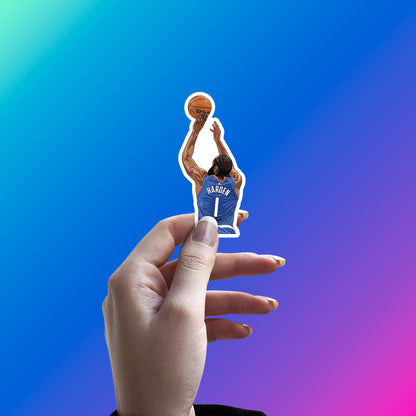JAMES HARDEN - CLIPPER CANNON STICKER