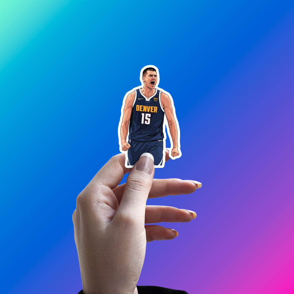 NIKOLA JOKIC - SERBIAN ROAR STICKER