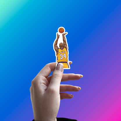 SHAQUILLE O'NEAL - LEGENDARY HOOK STICKER
