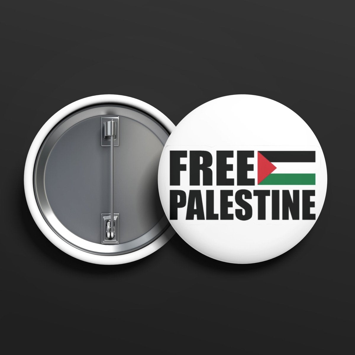 PALESTINE PIN BADGE - 1 - stickyfunk premium stickers