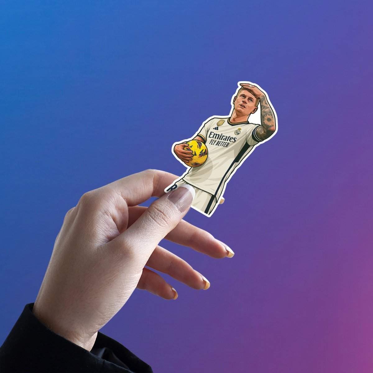 GOLDEN GLARE - TONI KROSS - stickyfunk premium stickers