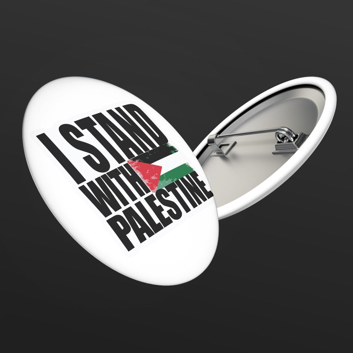 PALESTINE PIN BADGE - 2 - stickyfunk premium stickers