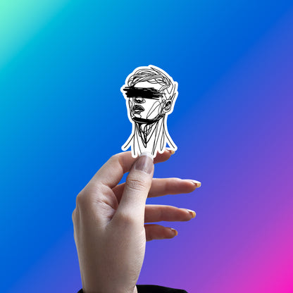 ANDHERA HI ANDHERA, IDENTITY LOST HAI STICKER