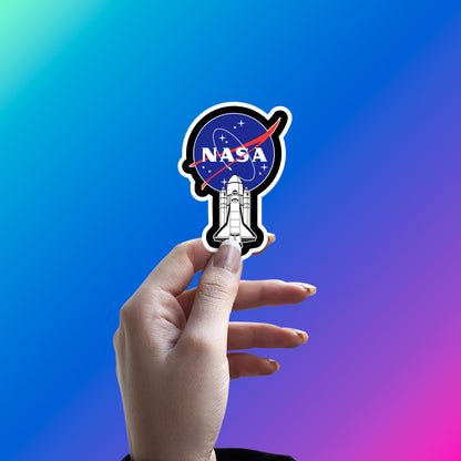 ASTRONAUT MORE LIKE ASTROWANNABE STICKER