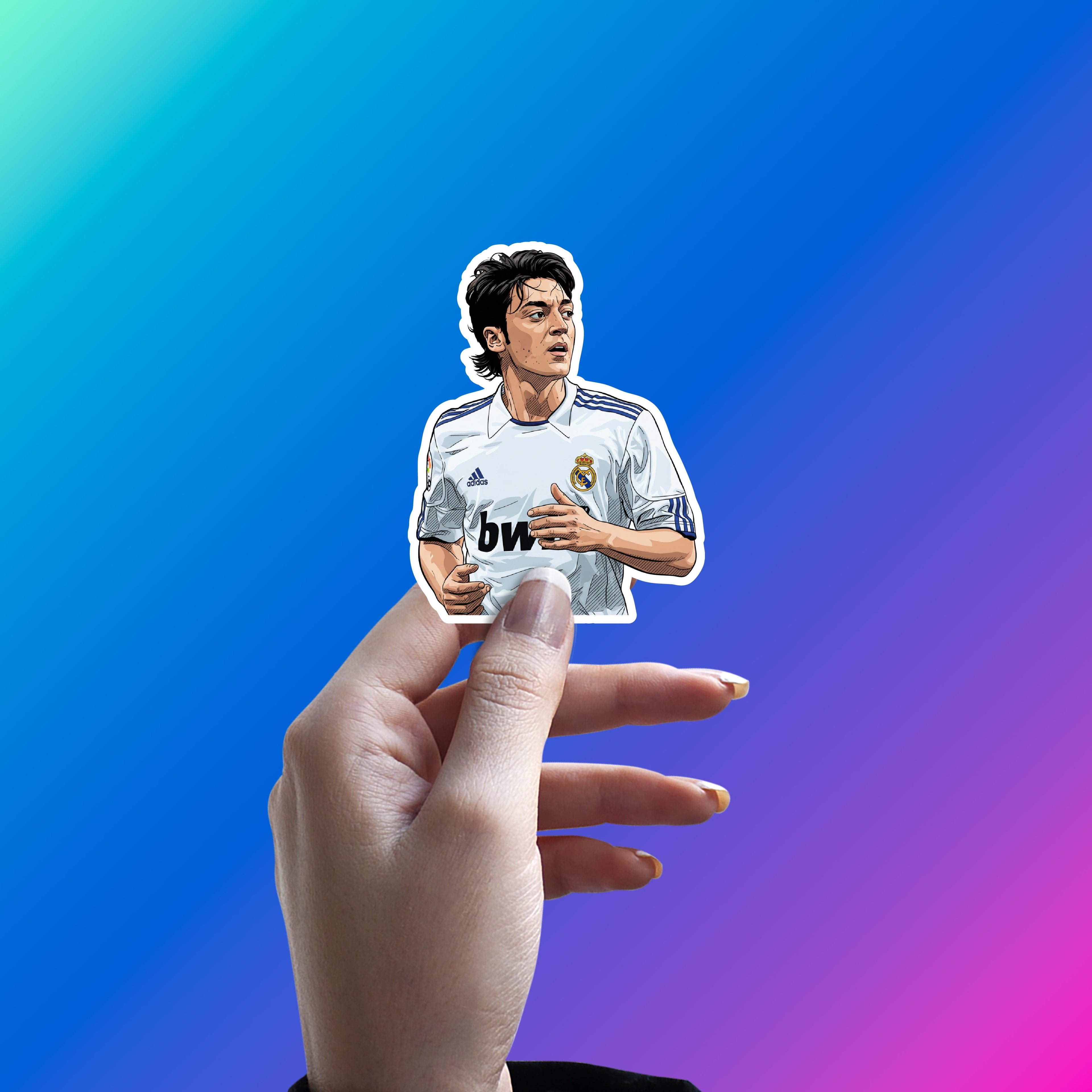 OZIL - VISION OF THE BERNABEU STICKER