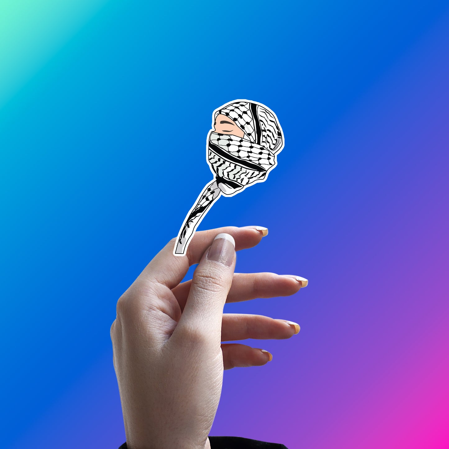 RESIST - PALESTINE STICKER