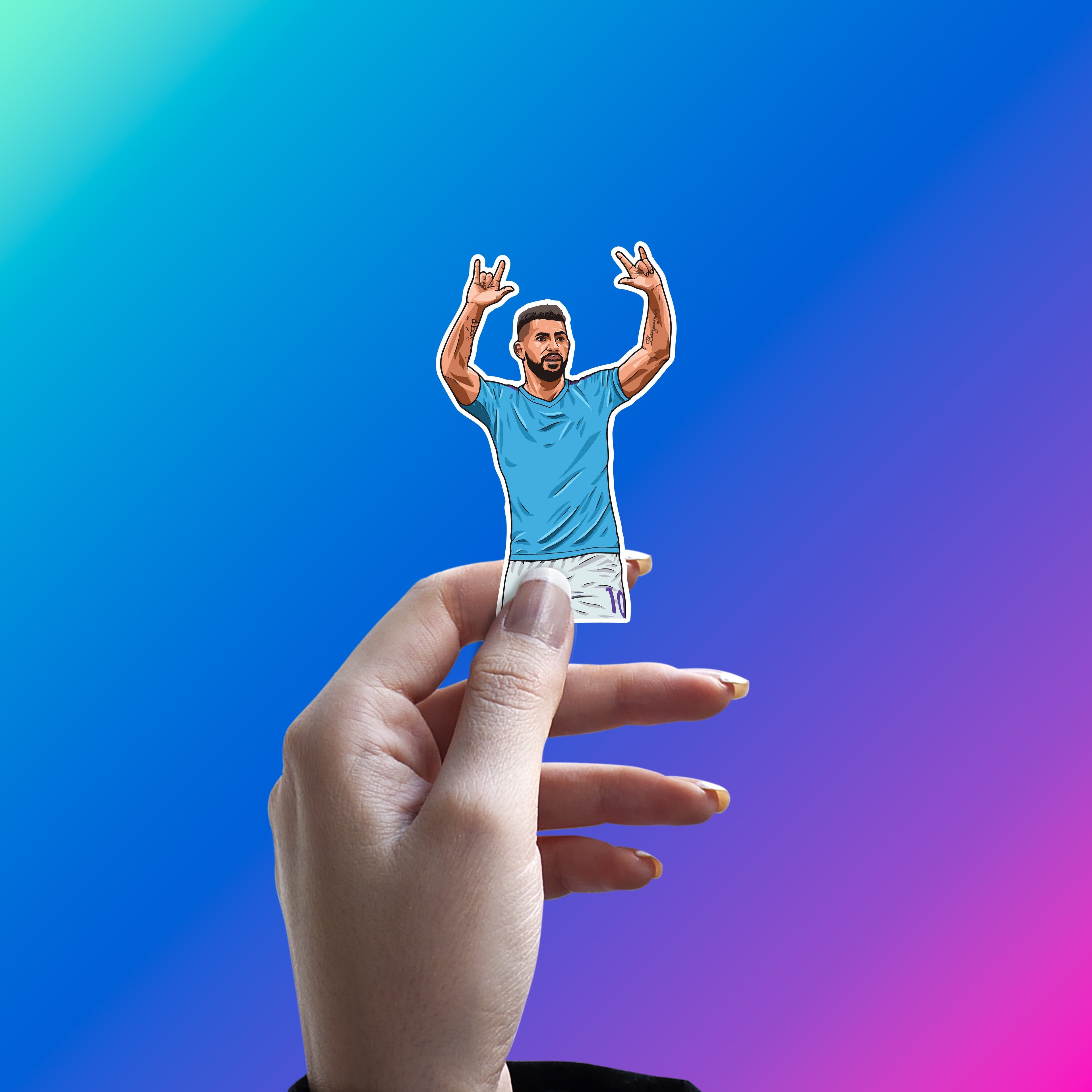SERGIO AGUERO | MANCITY STICKER - 1
