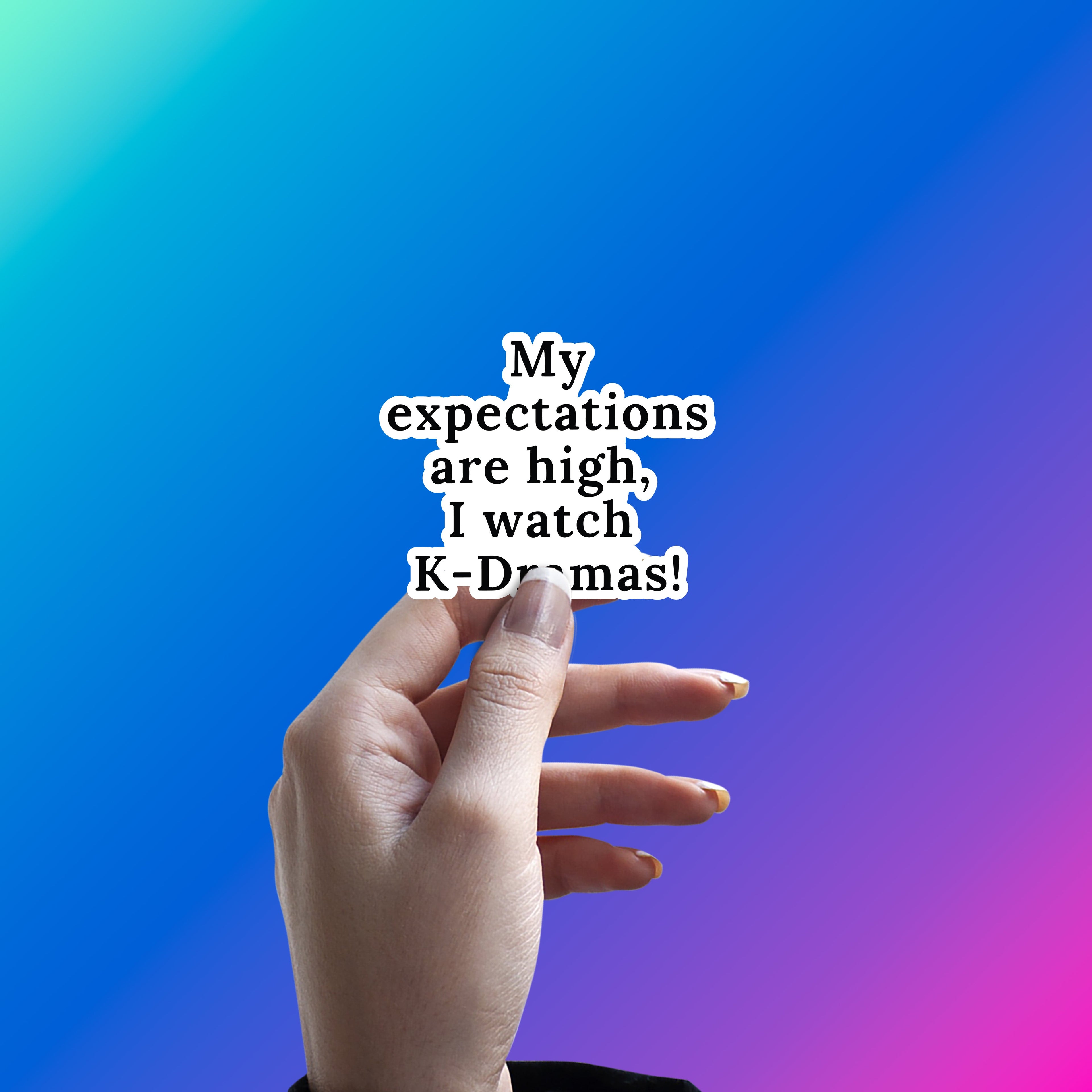 #TRENDINGBUTIDON'TCARE STICKER