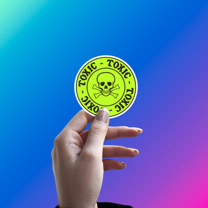 BIOHAZARD FRIENDSHIP CIRCLE STICKER
